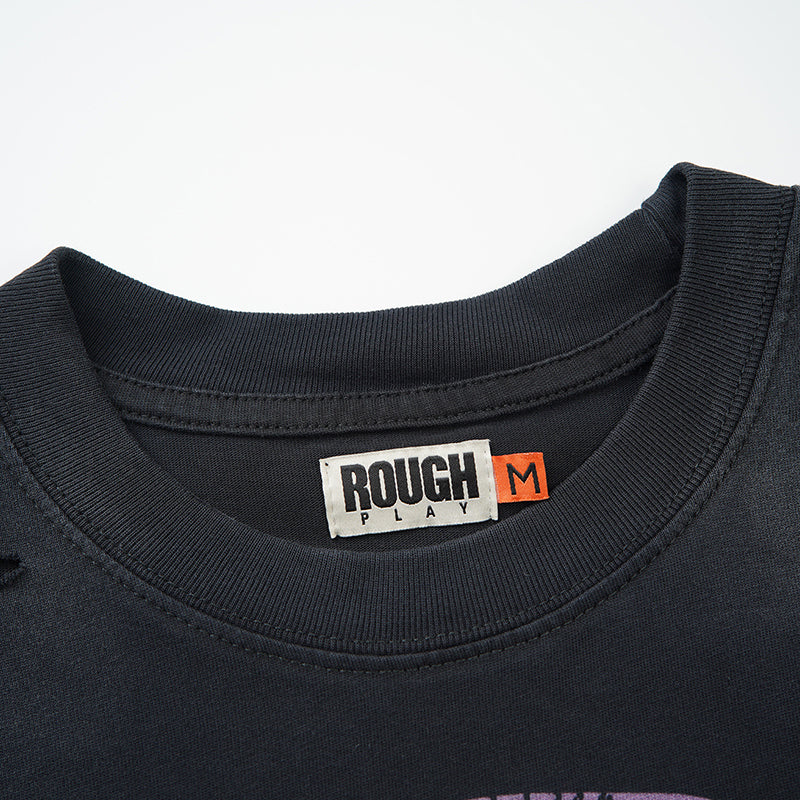 Rough Play T Shirts RoughPlay Tour Sleeveless Street Holes Diamonds