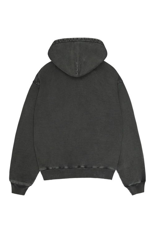 Broken Planet Basics Washed Soot Black Hoodie