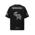 Chrome Hearts Gothic "CH" Logo Jersey Short Sleeve T-Shirt (Black)