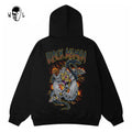 Warren Lotas Black Mamba Snake Hoodie - Black