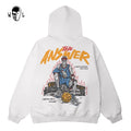 Warren Lotas The Answer Skull Hoodie - White