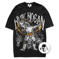 Warren Lotas Hulk Hogan Wrestling T-Shirt - Black