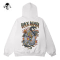 Warren Lotas Black Mamba Snake Hoodie - White