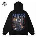 Warren Lotas Mavs Stadium Skull Hoodie - Black