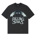 BROKEN PLANET MARKET 'FALLING STARS' GRAPHIC TEE (SOOT BLACK)