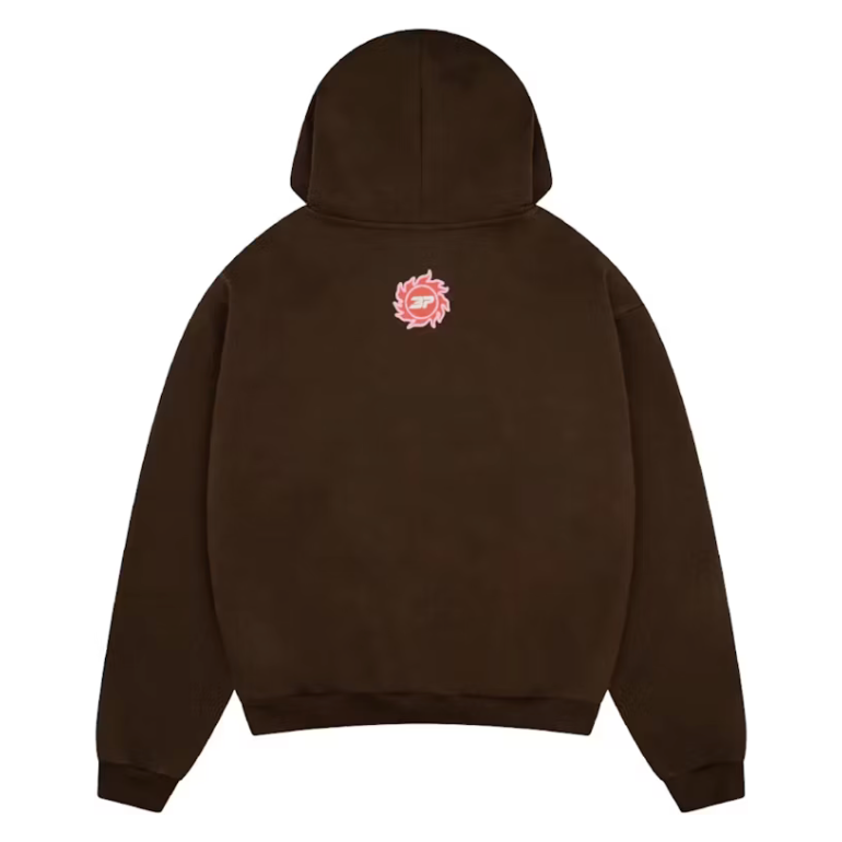 Broken Planet It Starts With Luv Hoodie Mocha Brown