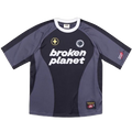 BROKEN PLANET MARKET 'LIMITED EDITION' FOOTBALL JERSEY (BLACK)